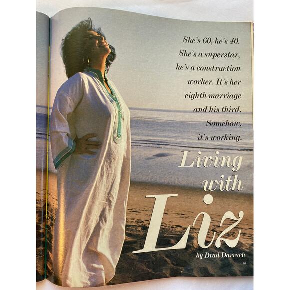 LIFE Magazine February 1992, Liz Taylor,Hostage Terry Anderson,Olympic Ice Skate - Picture 7 of 12